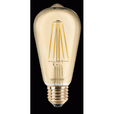 Lampadina Led Incanto Epoca Edison Luce Calda W E K Century